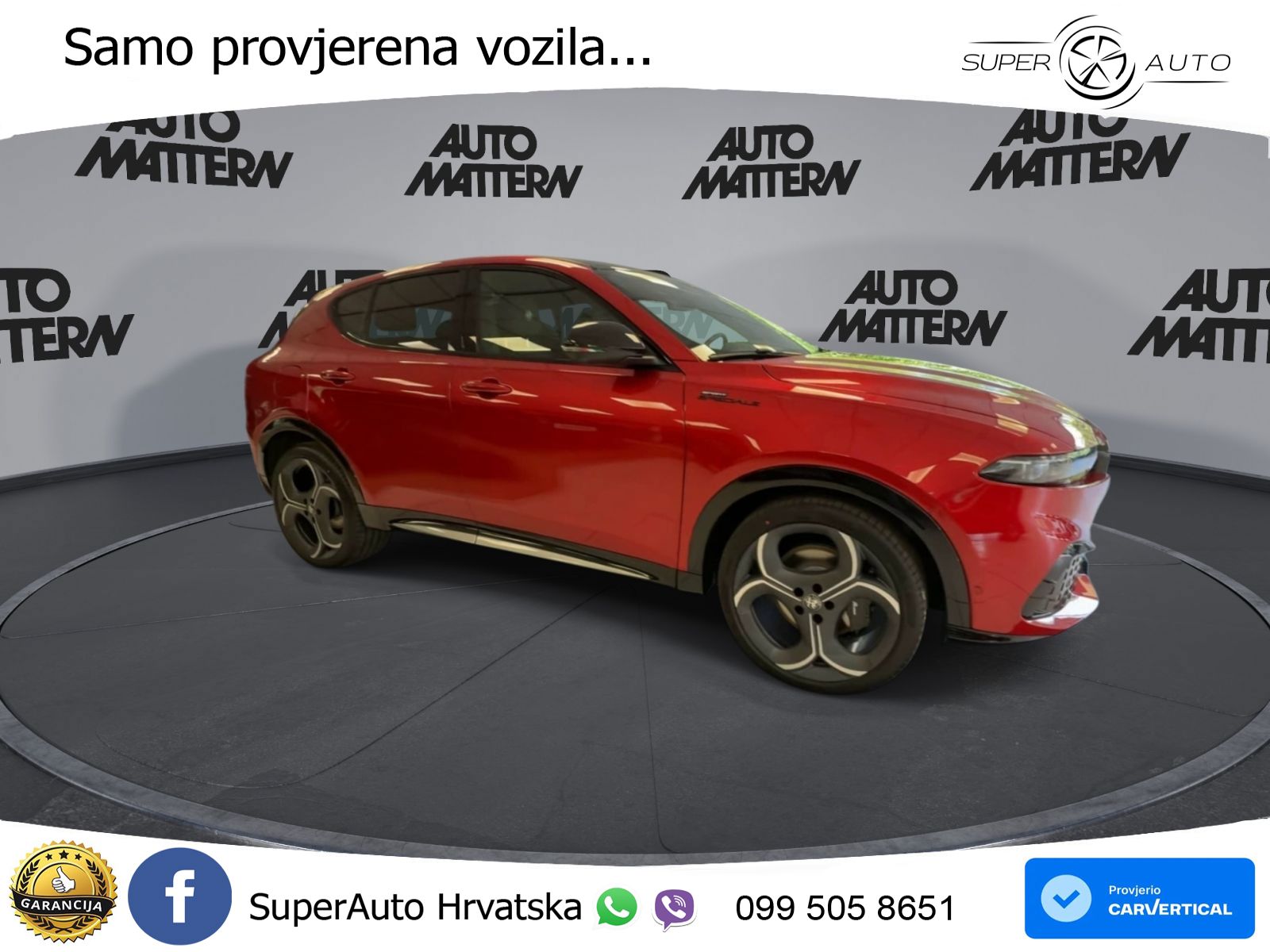Alfa Romeo Tonale 1.5 VGT (174 KS) Hybrid TCT LED+GR SJED+ACC