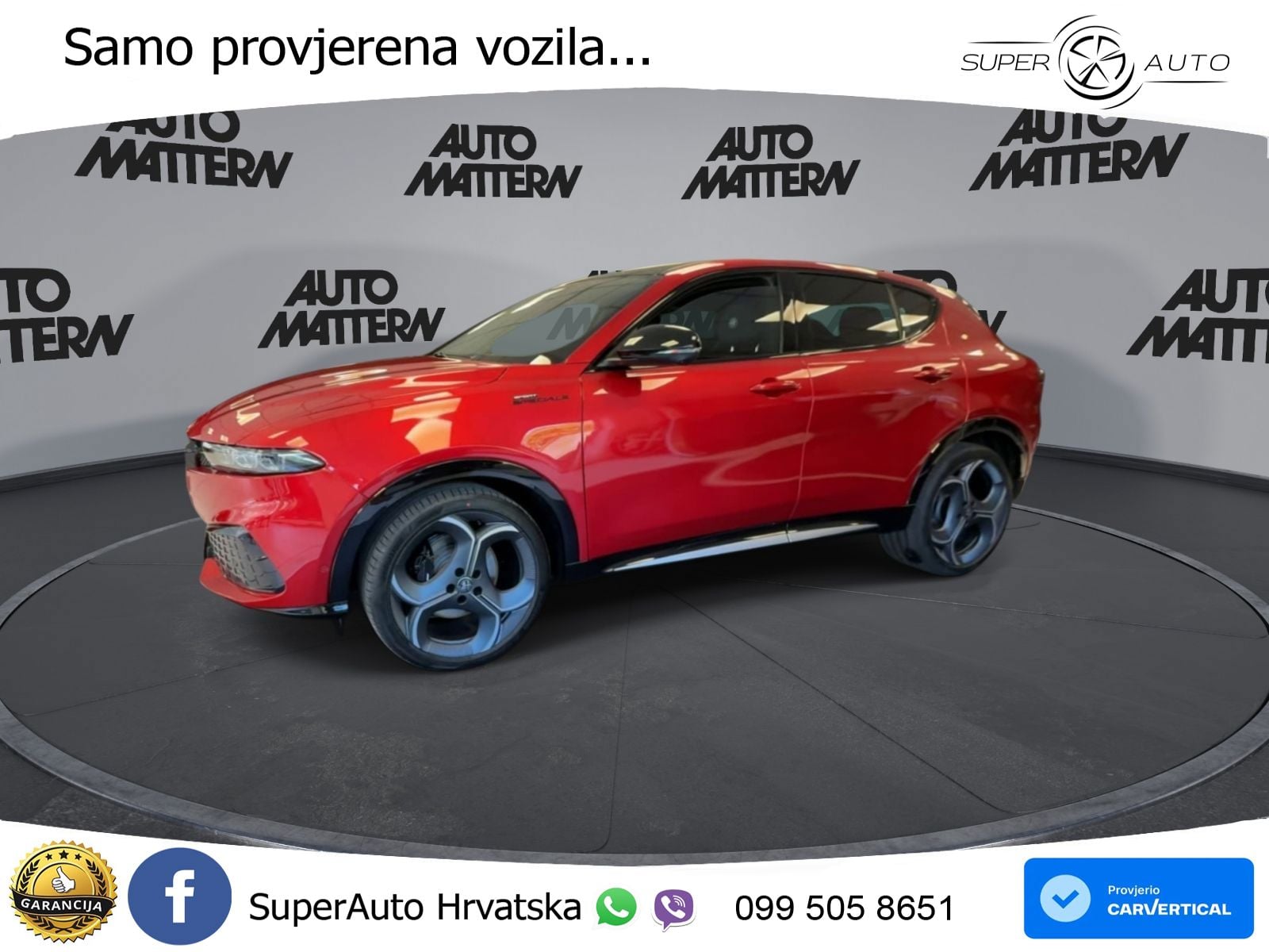 Alfa Romeo Tonale 1.5 VGT (174 KS) Hybrid TCT LED+GR SJED+ACC