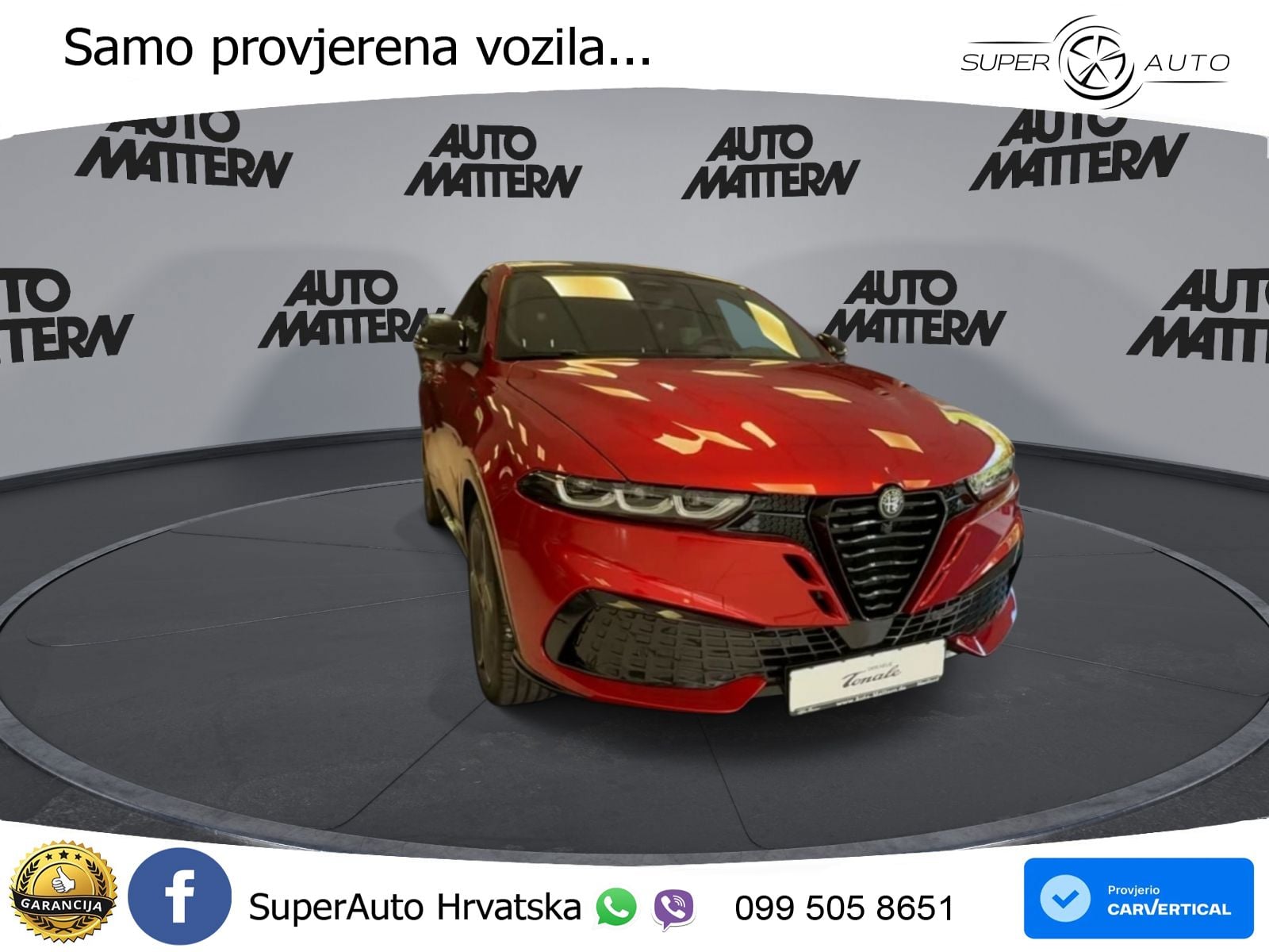 Alfa Romeo Tonale 1.5 VGT (174 KS) Hybrid TCT LED+GR SJED+ACC