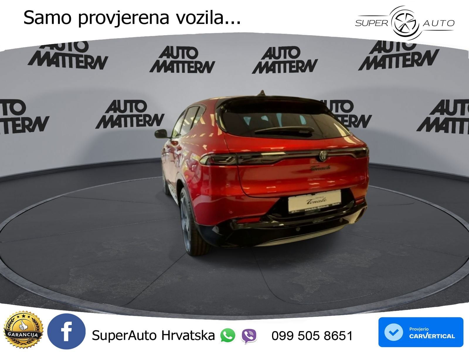 Alfa Romeo Tonale 1.5 VGT (174 KS) Hybrid TCT LED+GR SJED+ACC