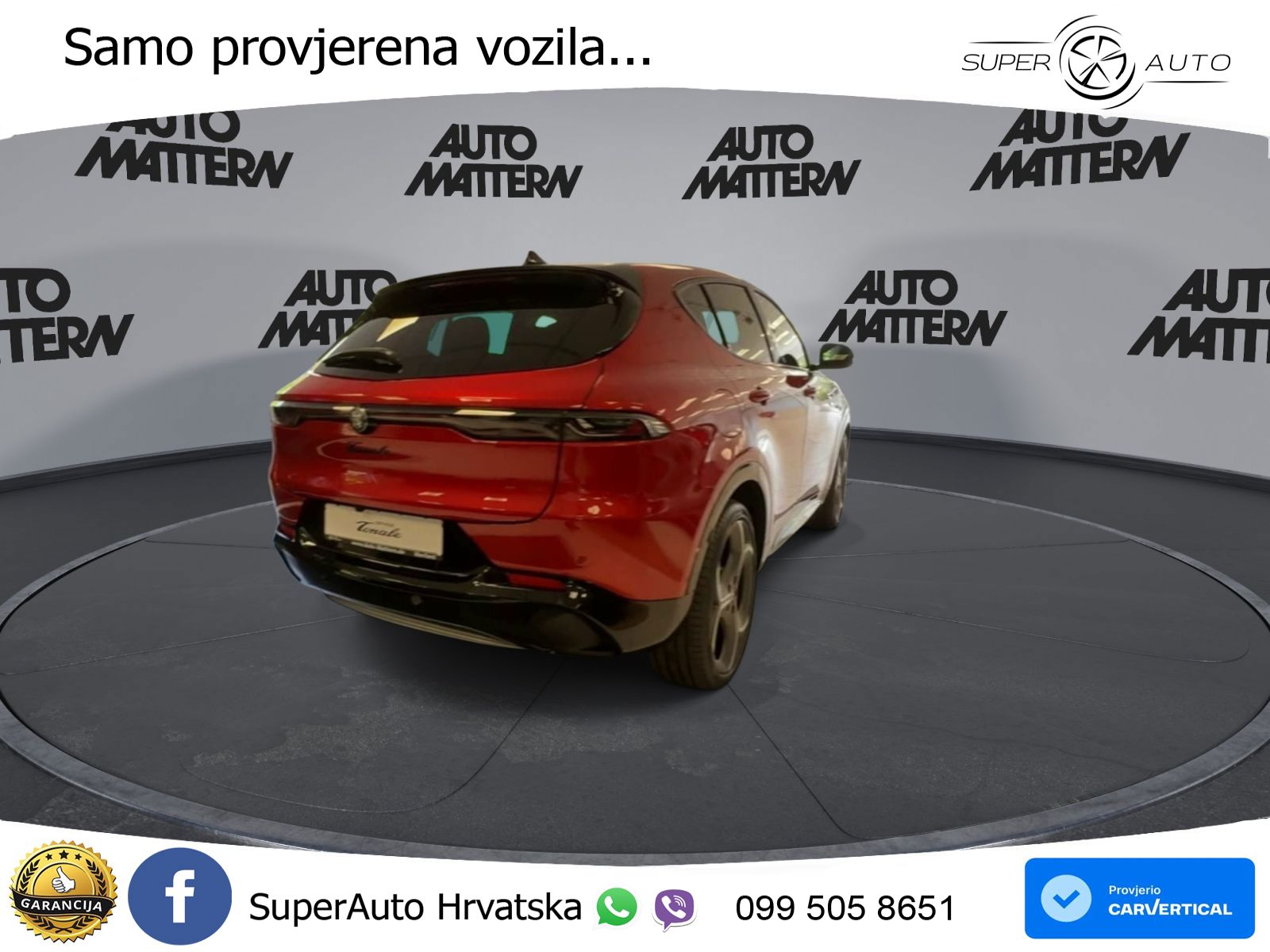 Alfa Romeo Tonale 1.5 VGT (174 KS) Hybrid TCT LED+GR SJED+ACC