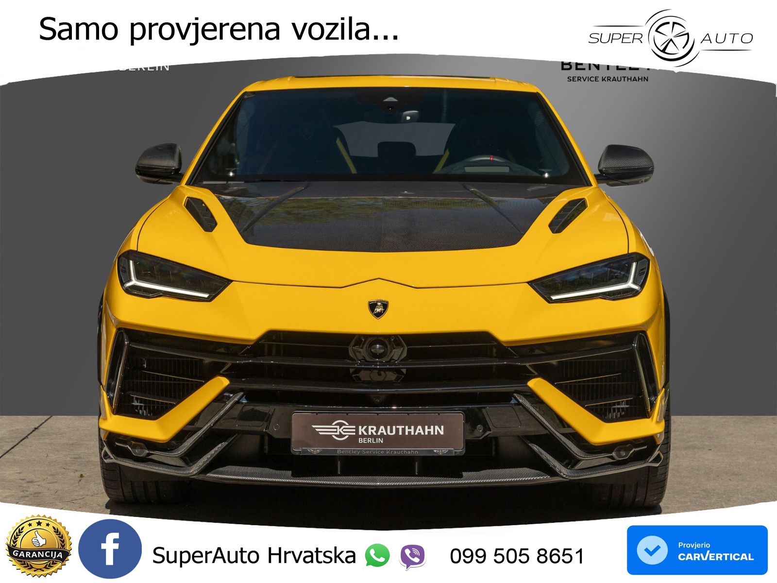 Lamborghini Urus S 4.0 V8 (666 KS) 4WD Automatic LED+GR SJED+ACC