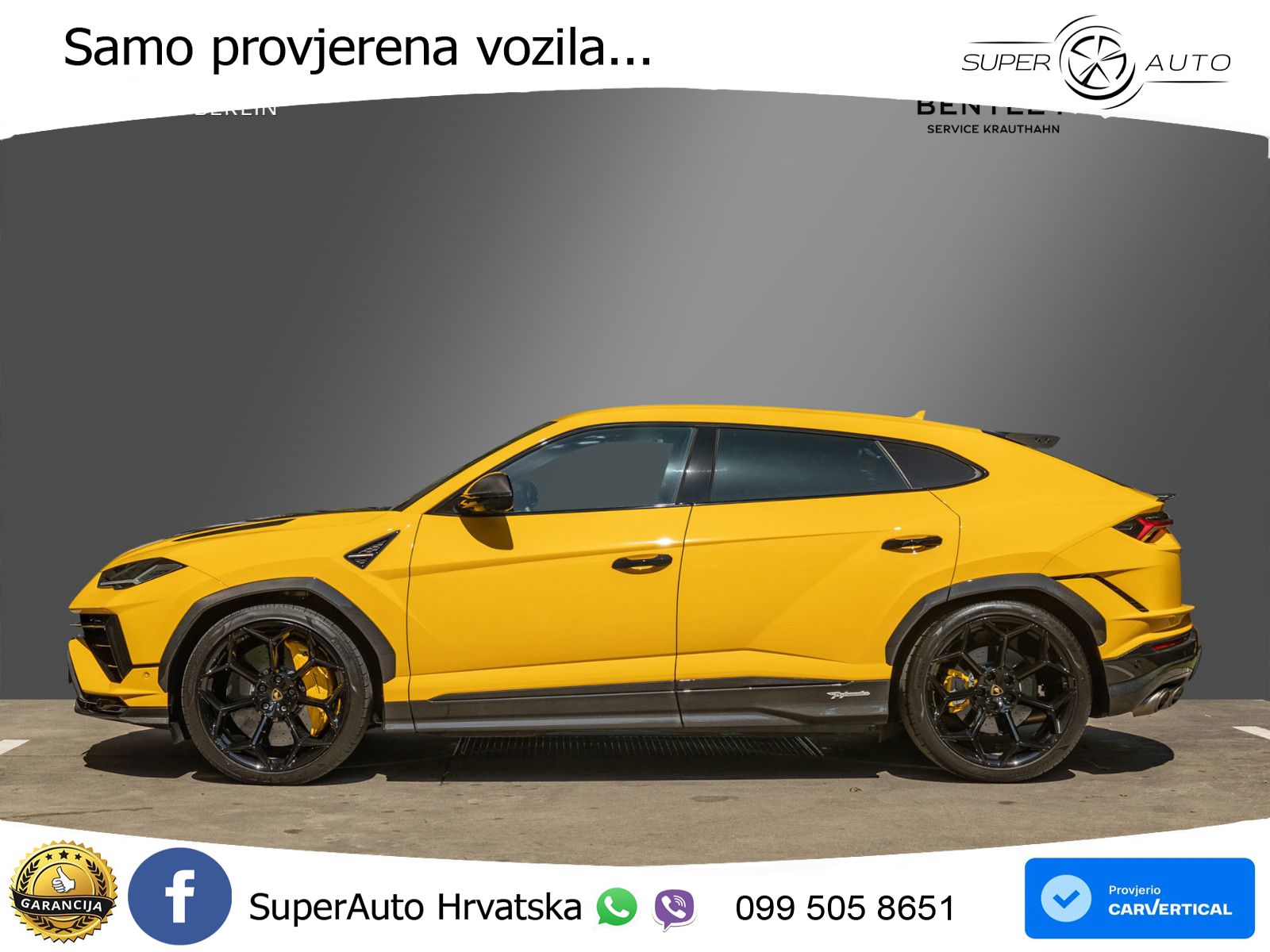 Lamborghini Urus S 4.0 V8 (666 KS) 4WD Automatic LED+GR SJED+ACC