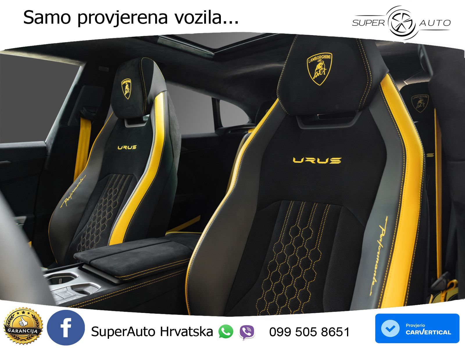 Lamborghini Urus S 4.0 V8 (666 KS) 4WD Automatic LED+GR SJED+ACC