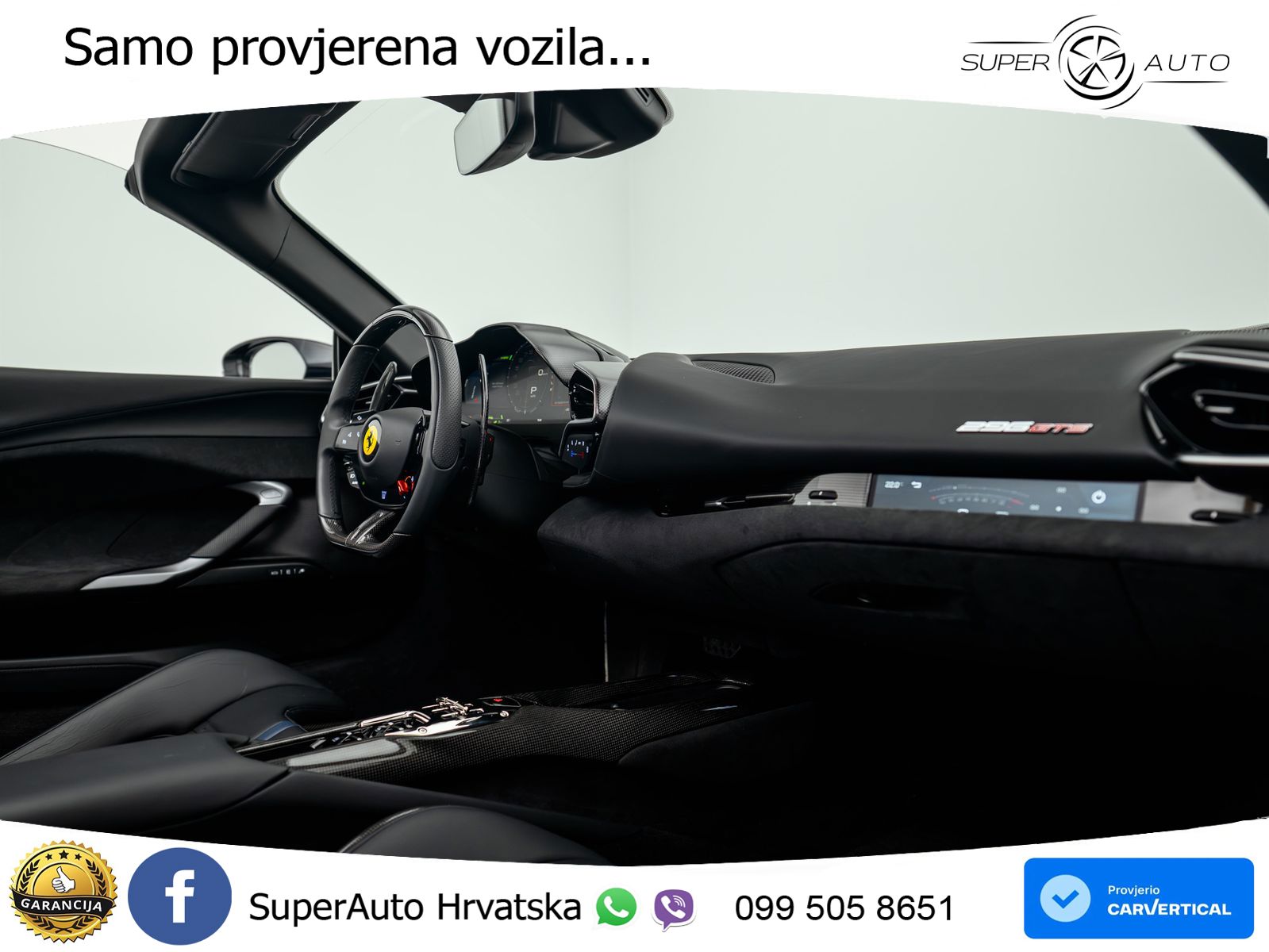 Ferrari 296 GTS 3.0 V6 (830 KS) F1 DCT