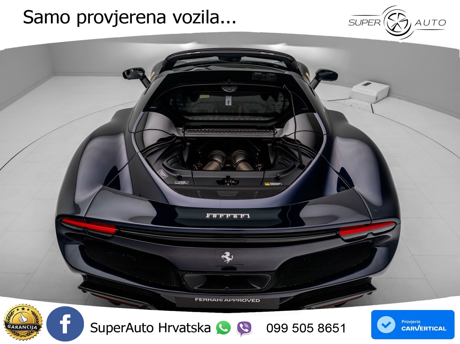 Ferrari 296 GTS 3.0 V6 (830 KS) F1 DCT