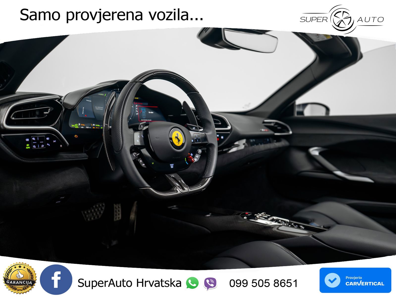 Ferrari 296 GTS 3.0 V6 (830 KS) F1 DCT