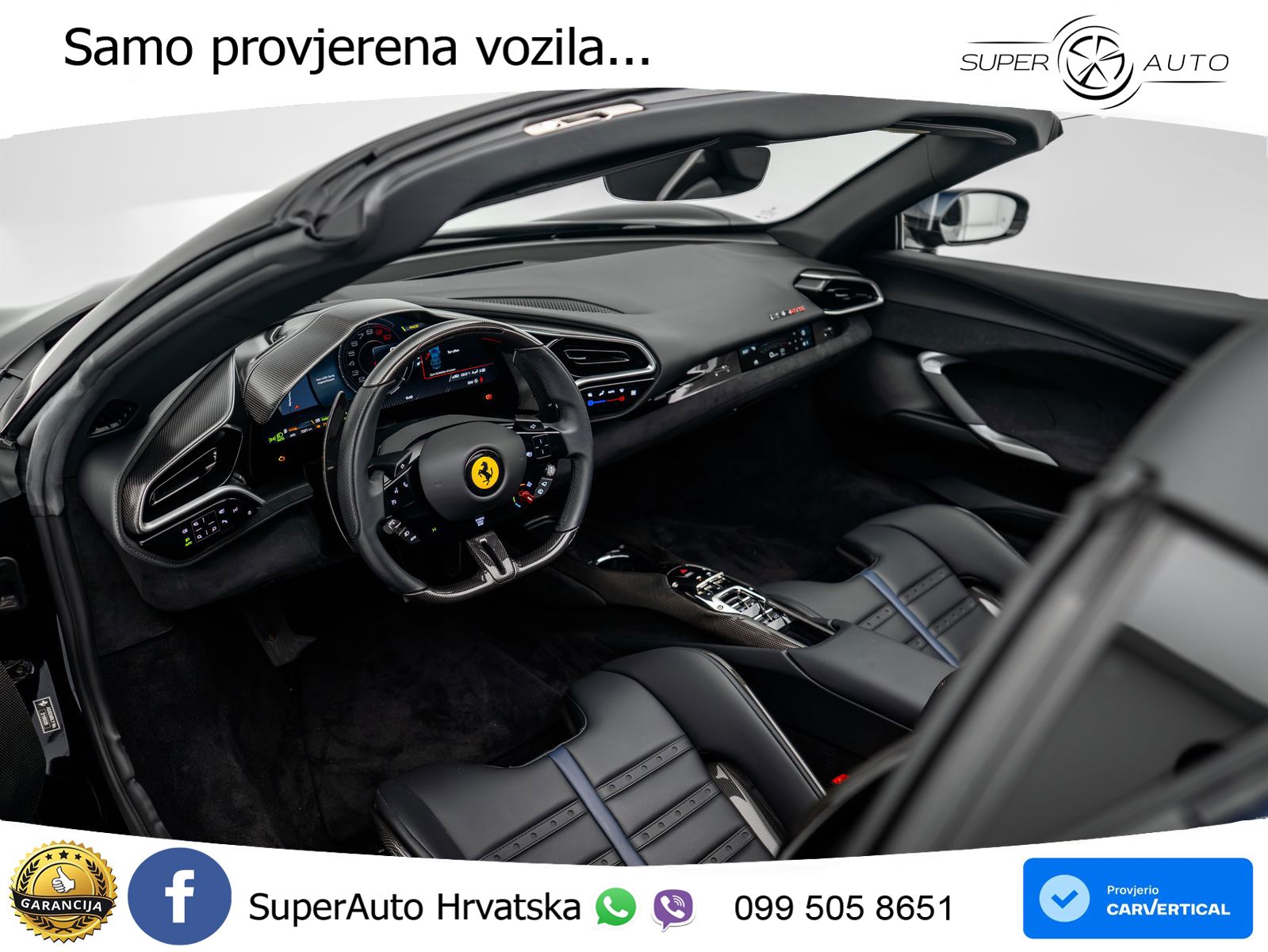 Ferrari 296 GTS 3.0 V6 (830 KS) F1 DCT
