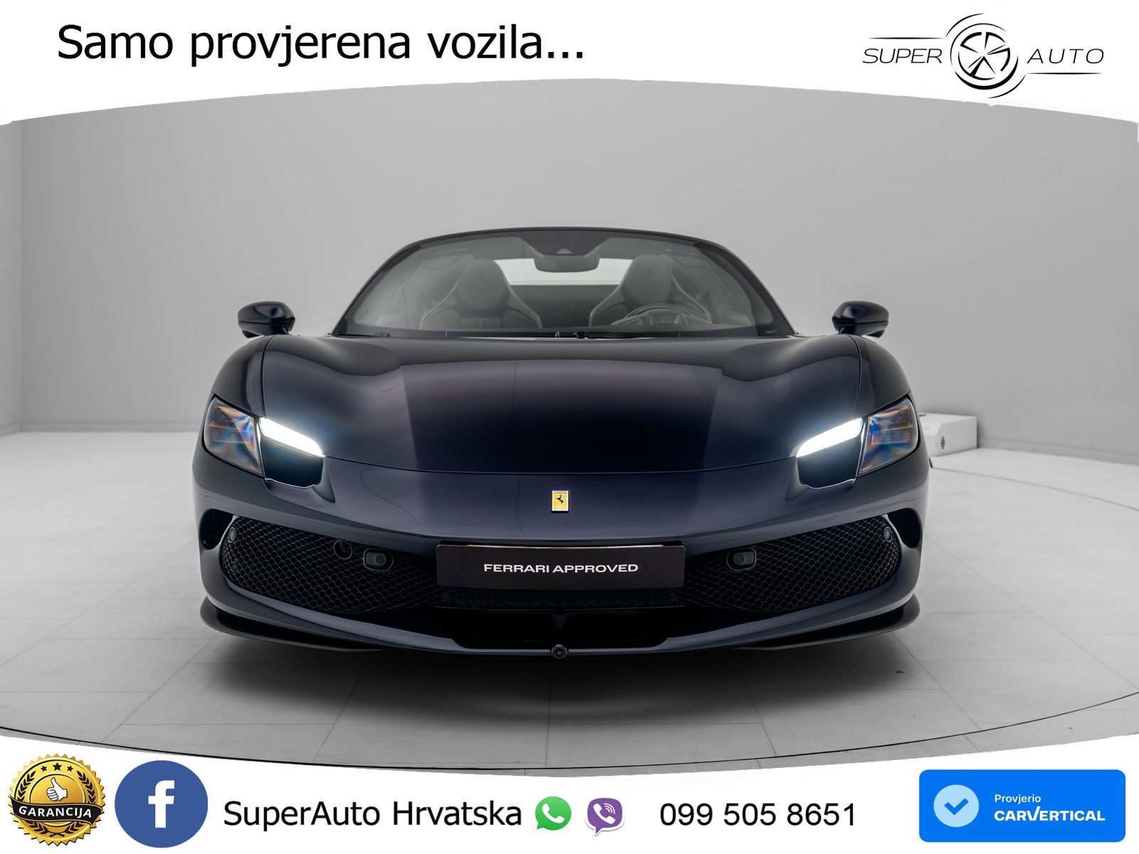 Ferrari 296 GTS 3.0 V6 (830 KS) F1 DCT