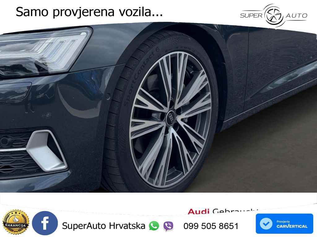 Audi A6 45 TFSI (265 KS) quattro ultra S tronic S line MATRIX+GR SJED+KAM