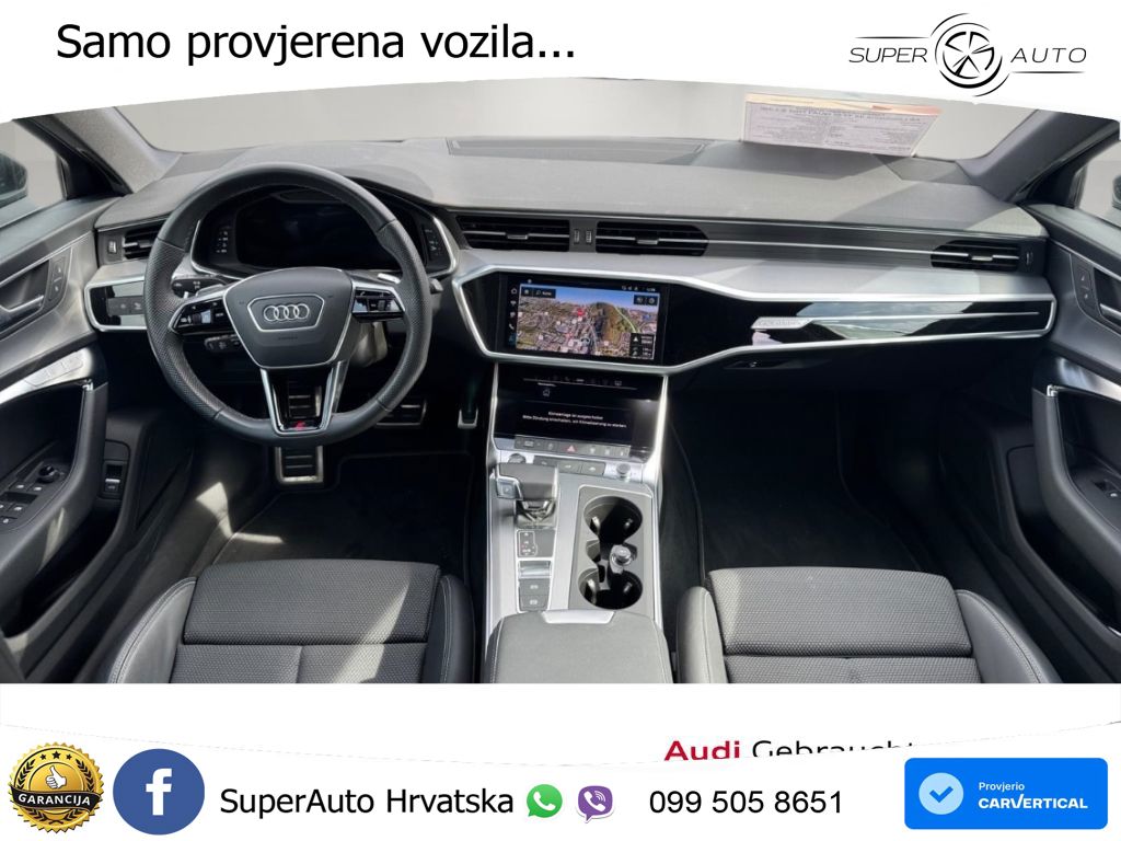 Audi A6 45 TFSI (265 KS) quattro ultra S tronic S line MATRIX+GR SJED+KAM