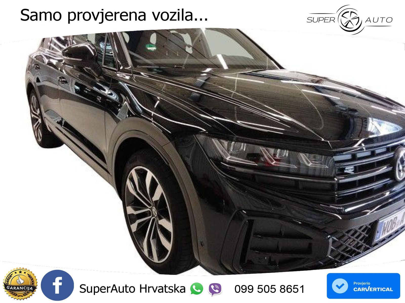 Volkswagen Touareg 3.0 V6 TDI (286 KS) 4MOTION Tiptronic R-Line ZRAČNI+ACC+GR SJED+KAM+PANO