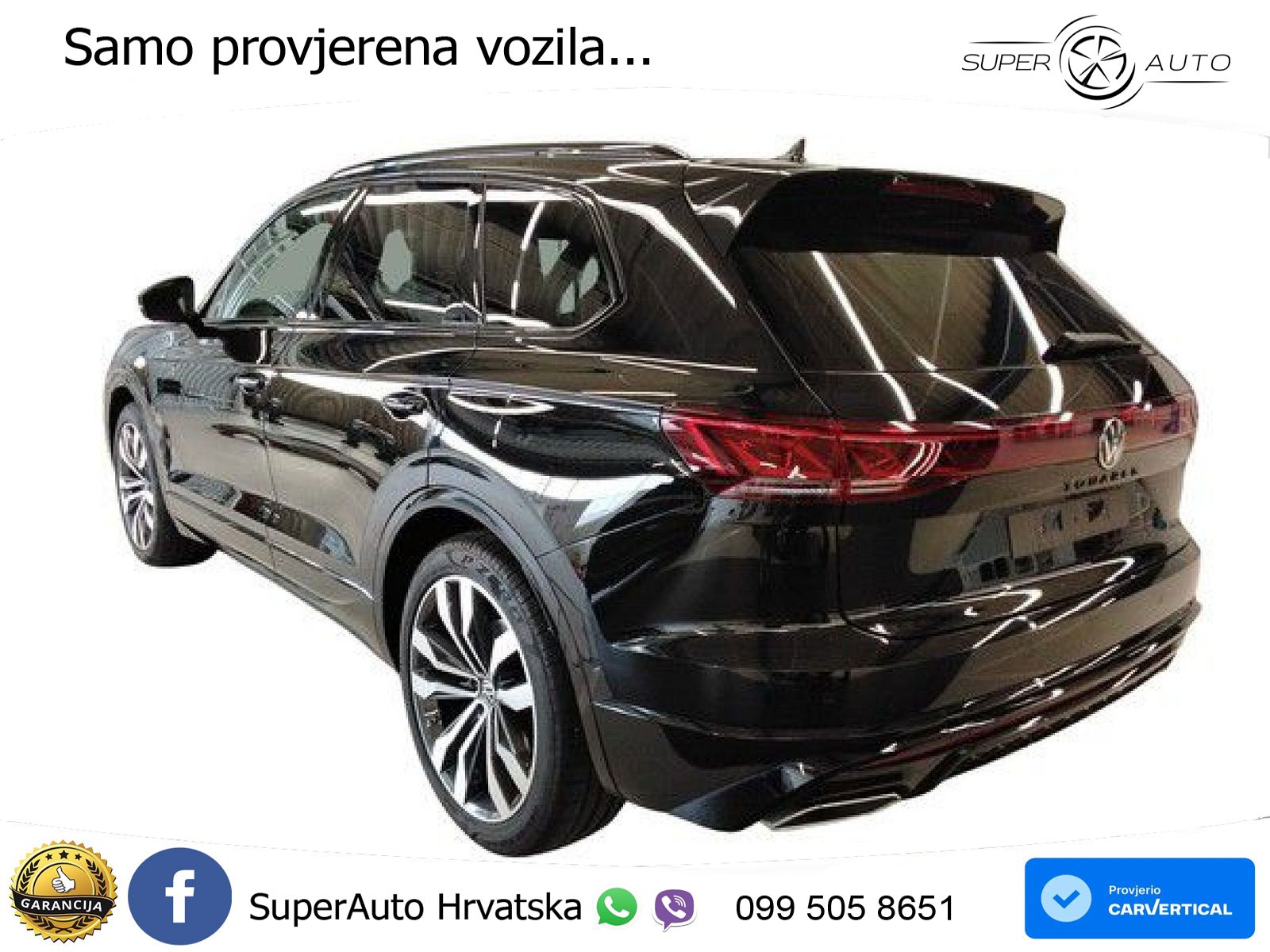 Volkswagen Touareg 3.0 V6 TDI (286 KS) 4MOTION Tiptronic R-Line ZRAČNI+ACC+GR SJED+KAM+PANO