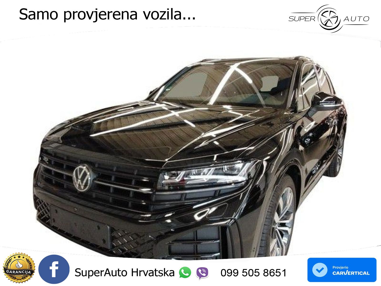 Volkswagen Touareg 3.0 V6 TDI (286 KS) 4MOTION Tiptronic R-Line ZRAČNI+ACC+GR SJED+KAM+PANO