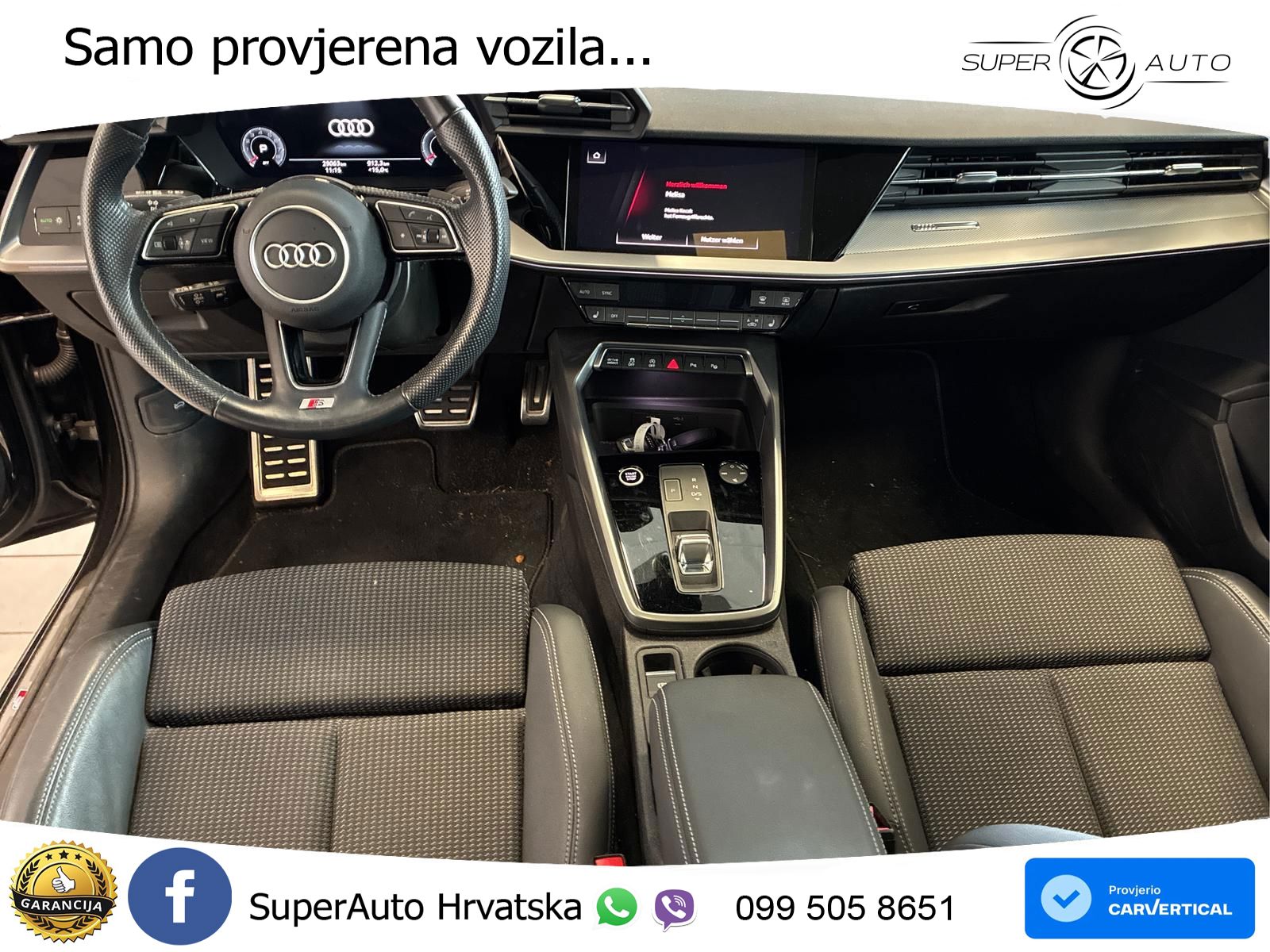 Audi A3 35 TFSI (150 KS) S tronic S line LED+GR SJED+ACC