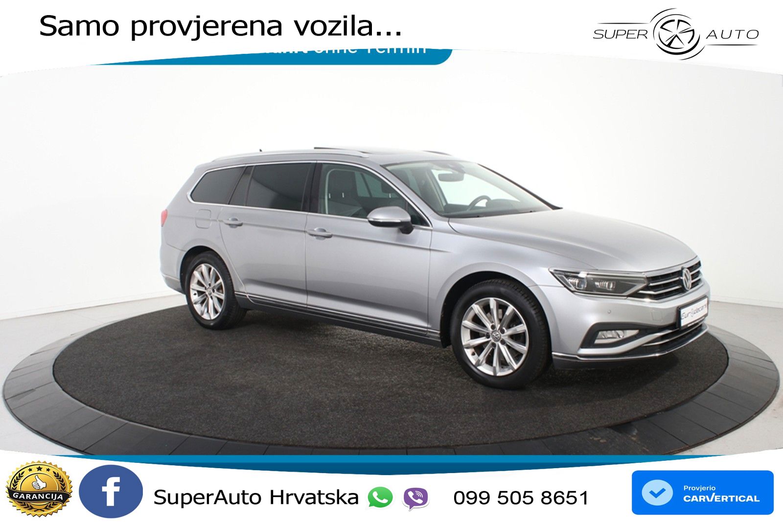 Volkswagen Passat Variant 1.5 TSI (150 KS) DSG ACT Elegance LED+GR SJED+ACC