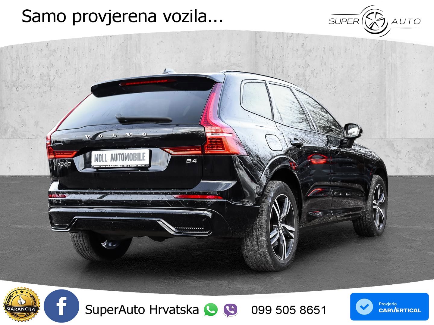 Volvo XC60 B4 Diesel FWD Geartronic LED+GR SJED+ACC