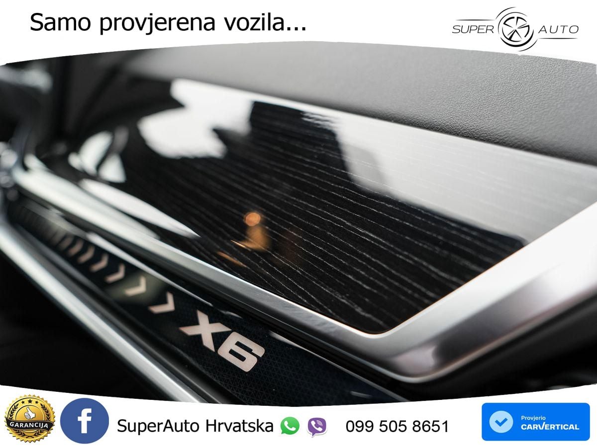 BMW X6 30d (298 KS) xDrive Steptronic M Sport ZRAČNI+ACC+GR SJED+KAM+PANO