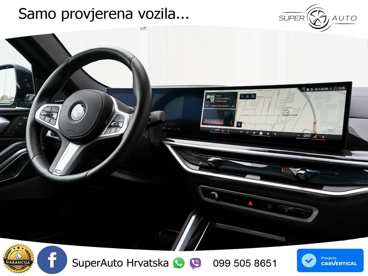 BMW X6 30d (298 KS) xDrive Steptronic M Sport ZRAČNI+ACC+GR SJED+KAM+PANO