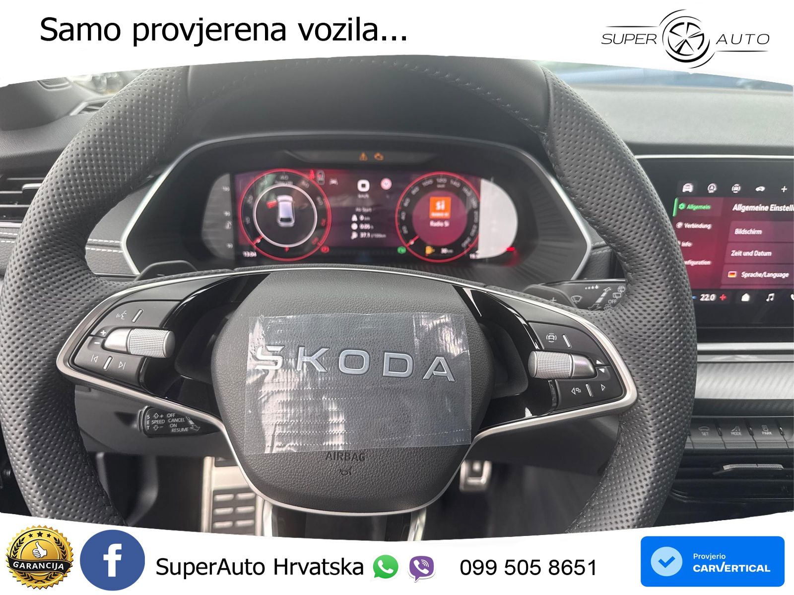 Škoda Octavia Combi 1.5 TSI (150 KS) DSG SportLine LED+GR SJED+ACC