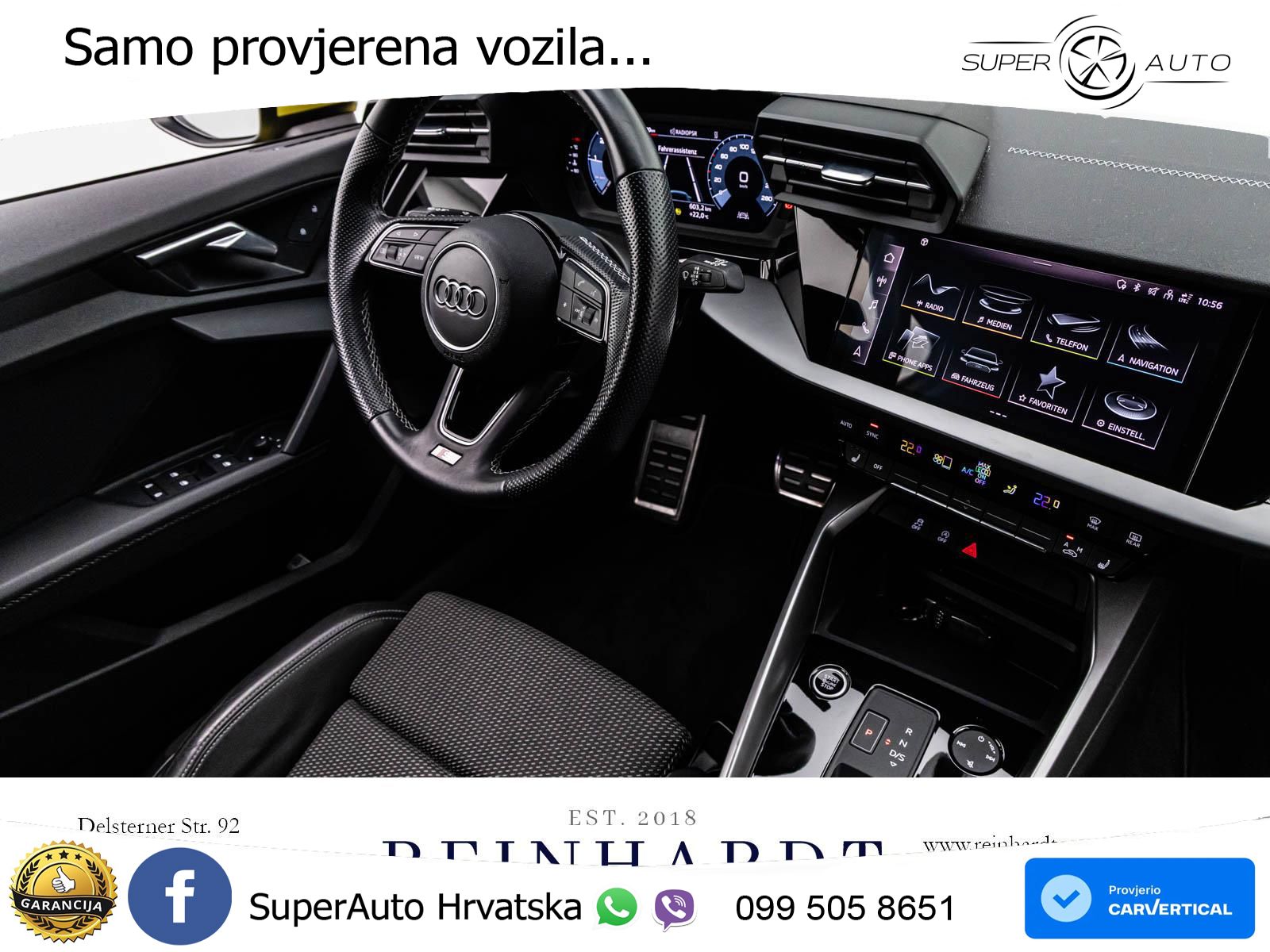 Audi A3 35 TDI (150 KS) S tronic 2x S line