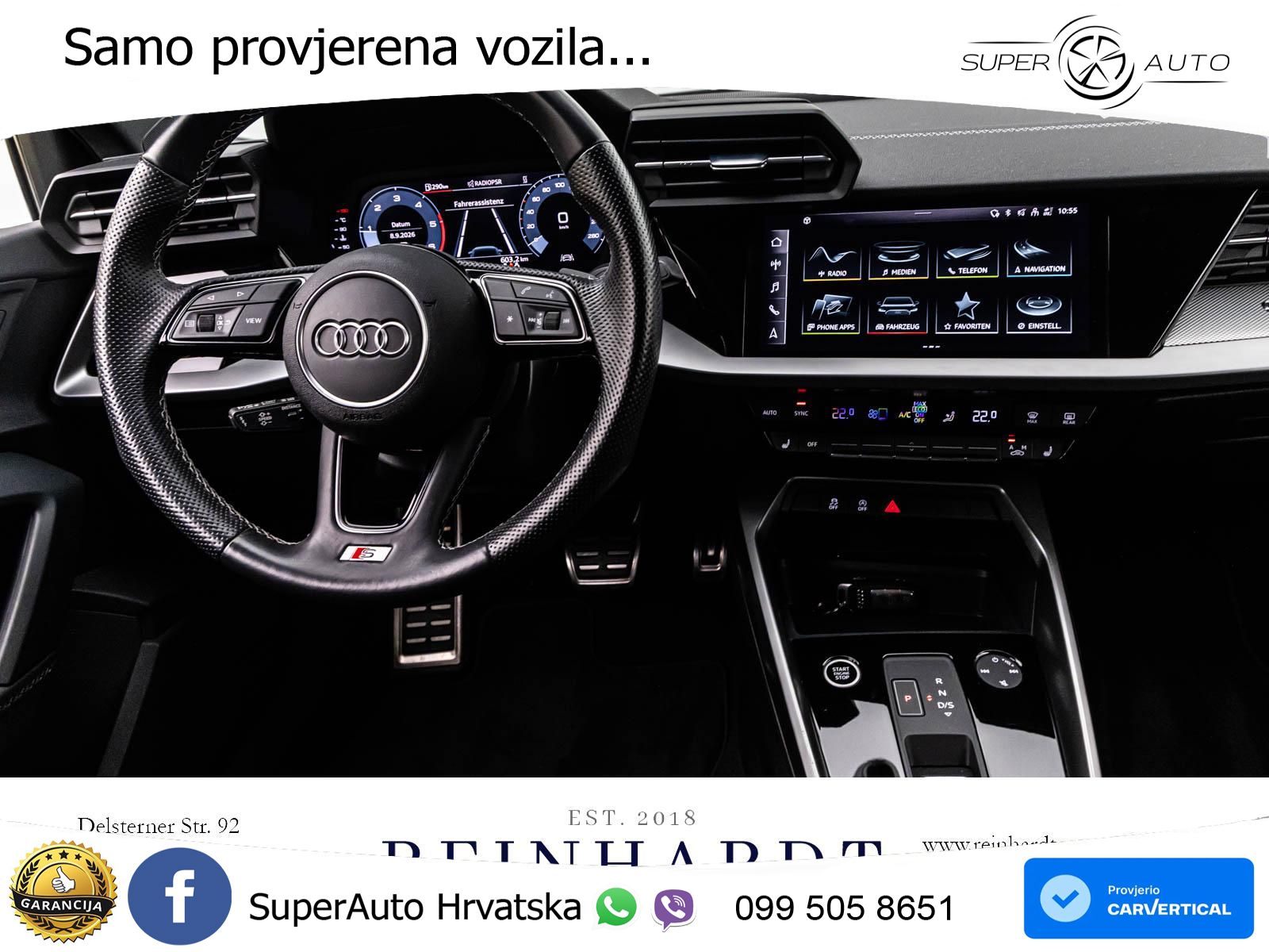 Audi A3 35 TDI (150 KS) S tronic 2x S line