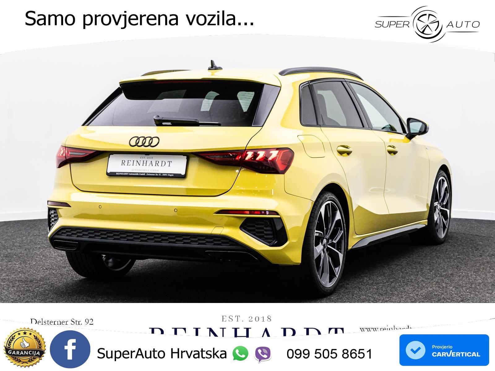 Audi A3 35 TDI (150 KS) S tronic 2x S line