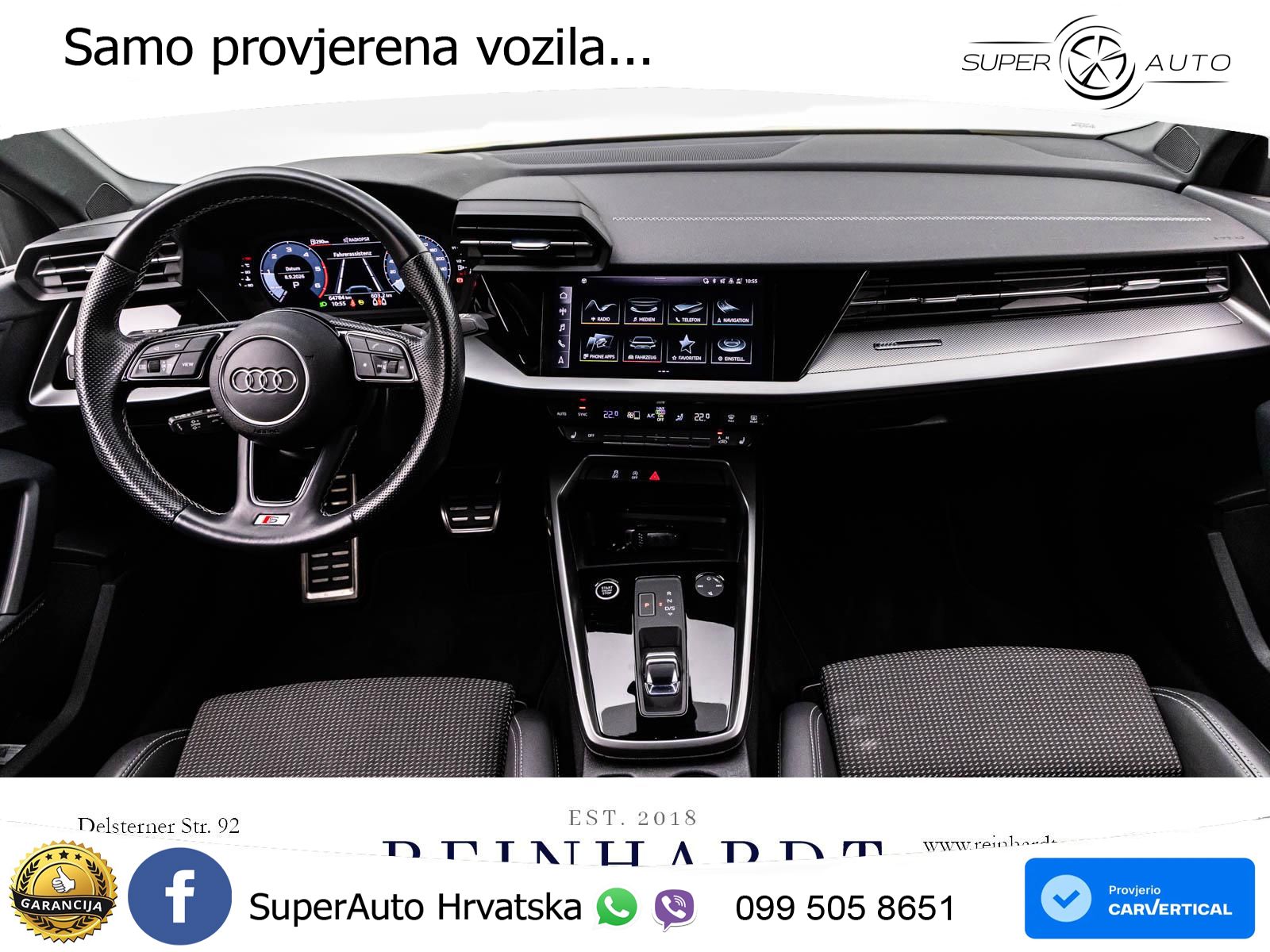 Audi A3 35 TDI (150 KS) S tronic 2x S line