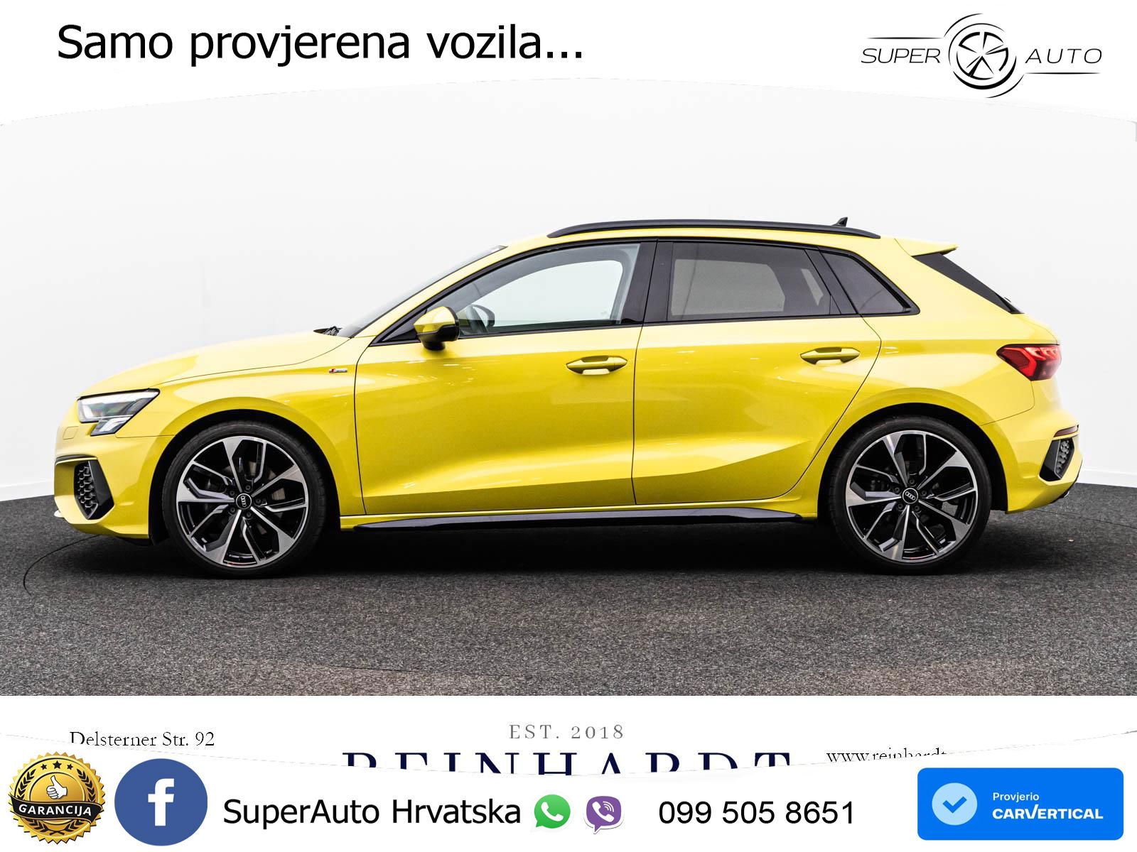 Audi A3 35 TDI (150 KS) S tronic 2x S line