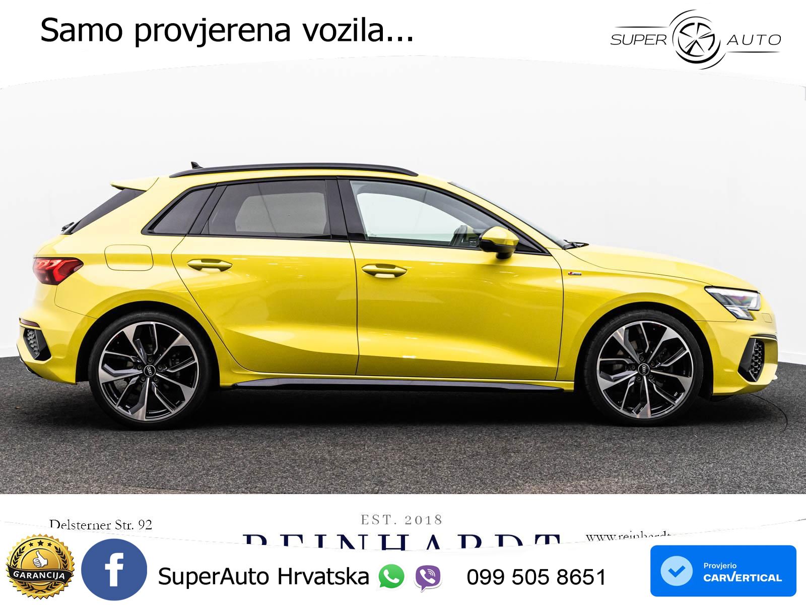 Audi A3 35 TDI (150 KS) S tronic 2x S line