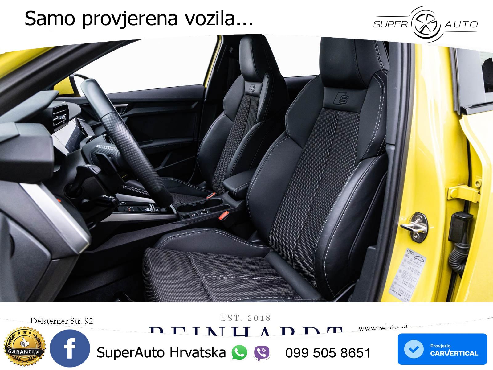 Audi A3 35 TDI (150 KS) S tronic 2x S line