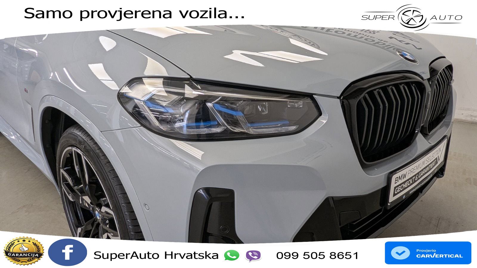BMW X3 M40i xDrive Steptronic LED+GR SJED+ACC
