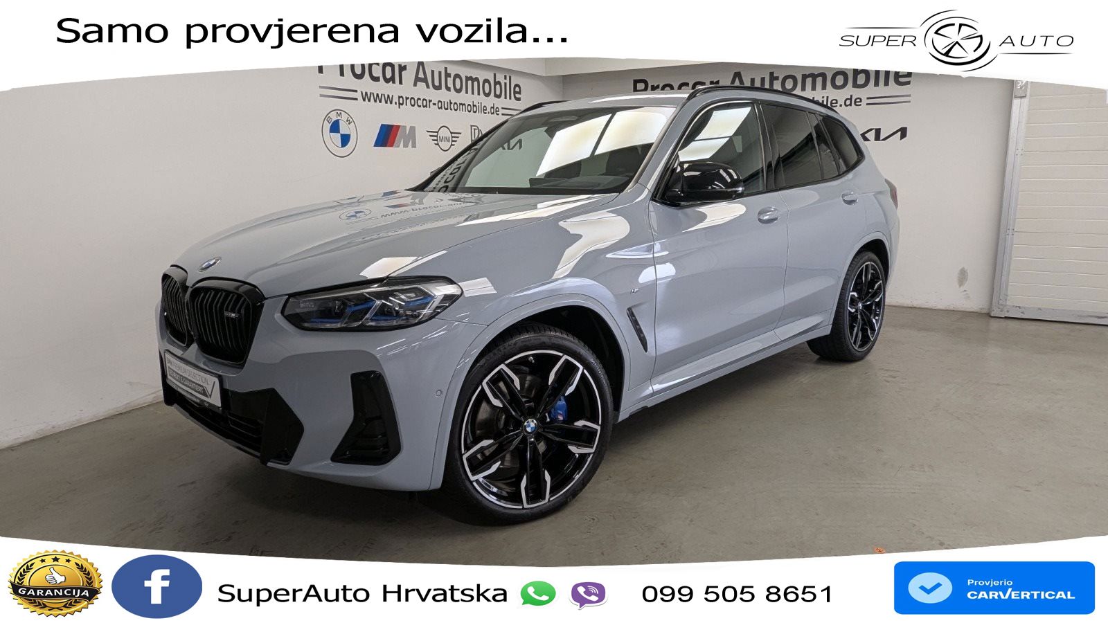 BMW X3 M40i xDrive Steptronic LED+GR SJED+ACC