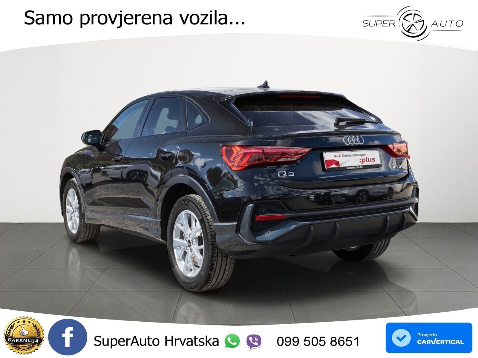 Audi Q3 Sportback 45 TFSIe (245 KS) S tronic