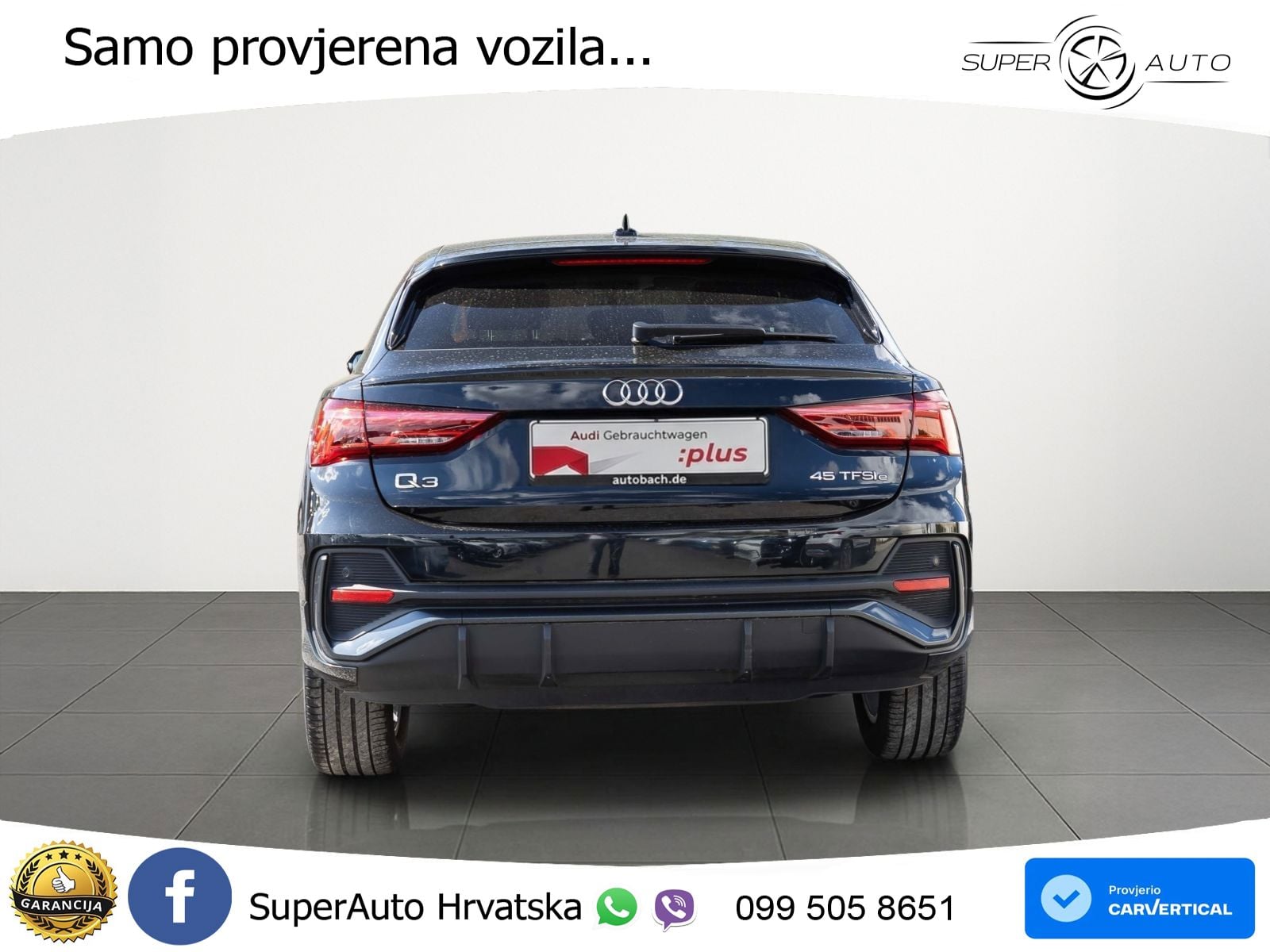 Audi Q3 Sportback 45 TFSIe (245 KS) S tronic