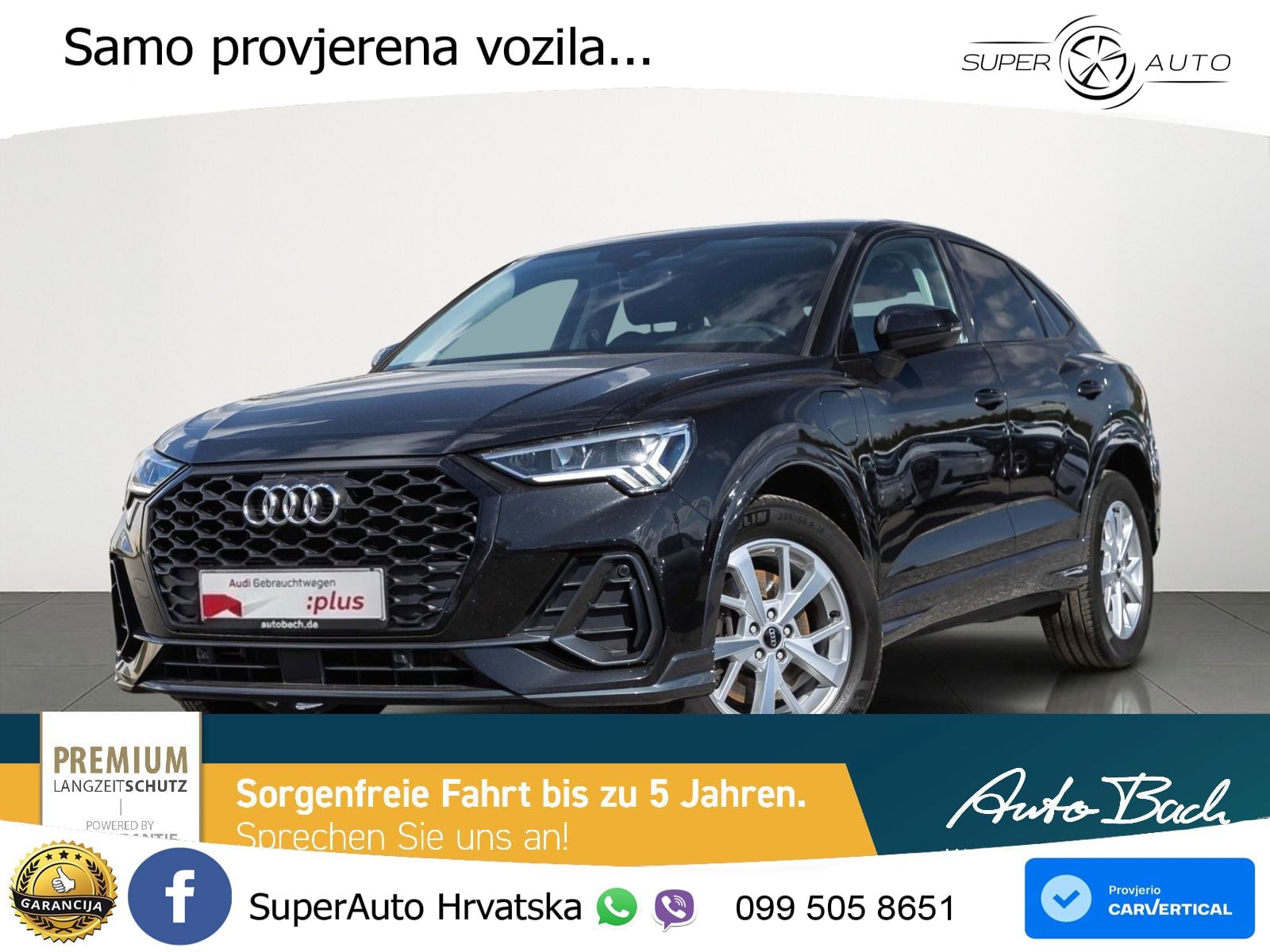 Audi Q3 Sportback 45 TFSIe (245 KS) S tronic