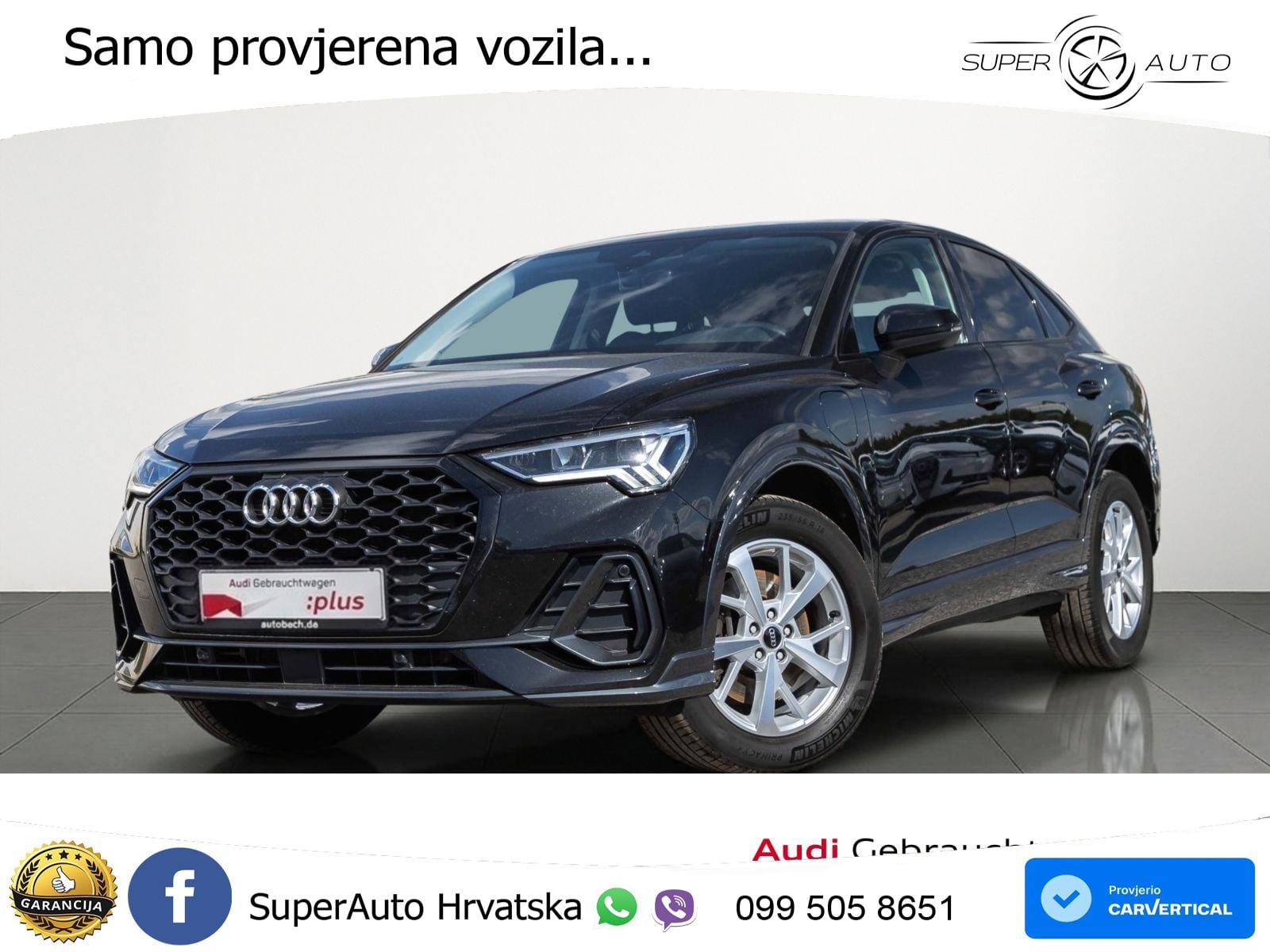 Audi Q3 Sportback 45 TFSIe (245 KS) S tronic