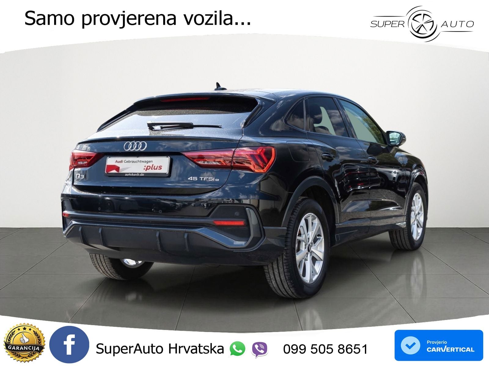 Audi Q3 Sportback 45 TFSIe (245 KS) S tronic