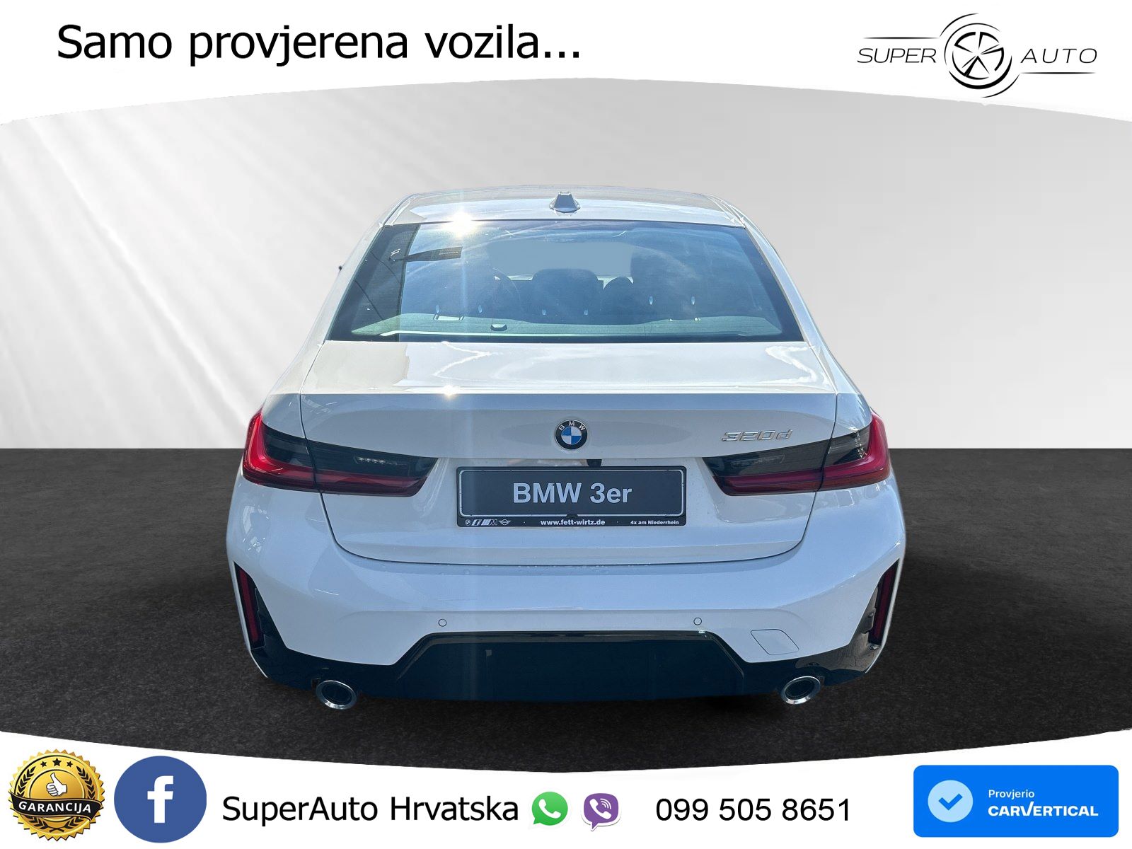 BMW 320d (190 KS) Steptronic M Sport LED+GR SJED+ACC
