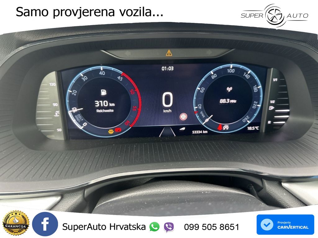 Škoda Octavia Combi 2.0 TDI (116 KS) LED+GR SJED+ACC