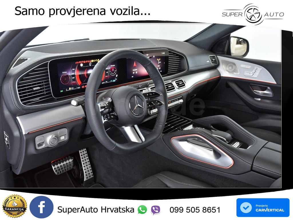 Mercedes GLE Coupe 450d (367 KS) EQ Boost 4MATIC 9G-TRONIC AMG ZRAČNI+ACC+GR SJED+360+PANO