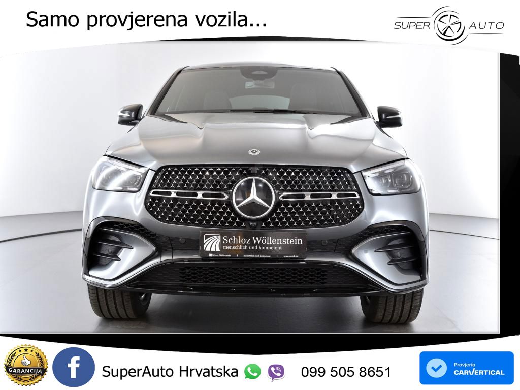 Mercedes GLE Coupe 450d (367 KS) EQ Boost 4MATIC 9G-TRONIC AMG ZRAČNI+ACC+GR SJED+360+PANO