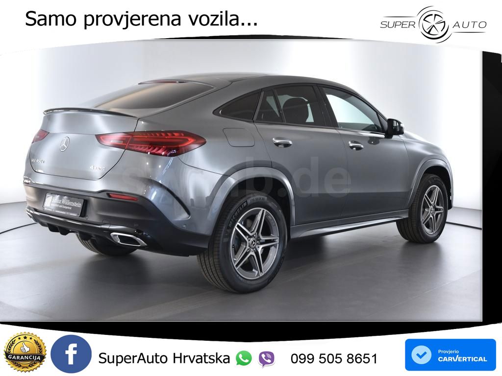 Mercedes GLE Coupe 450d (367 KS) EQ Boost 4MATIC 9G-TRONIC AMG ZRAČNI+ACC+GR SJED+360+PANO