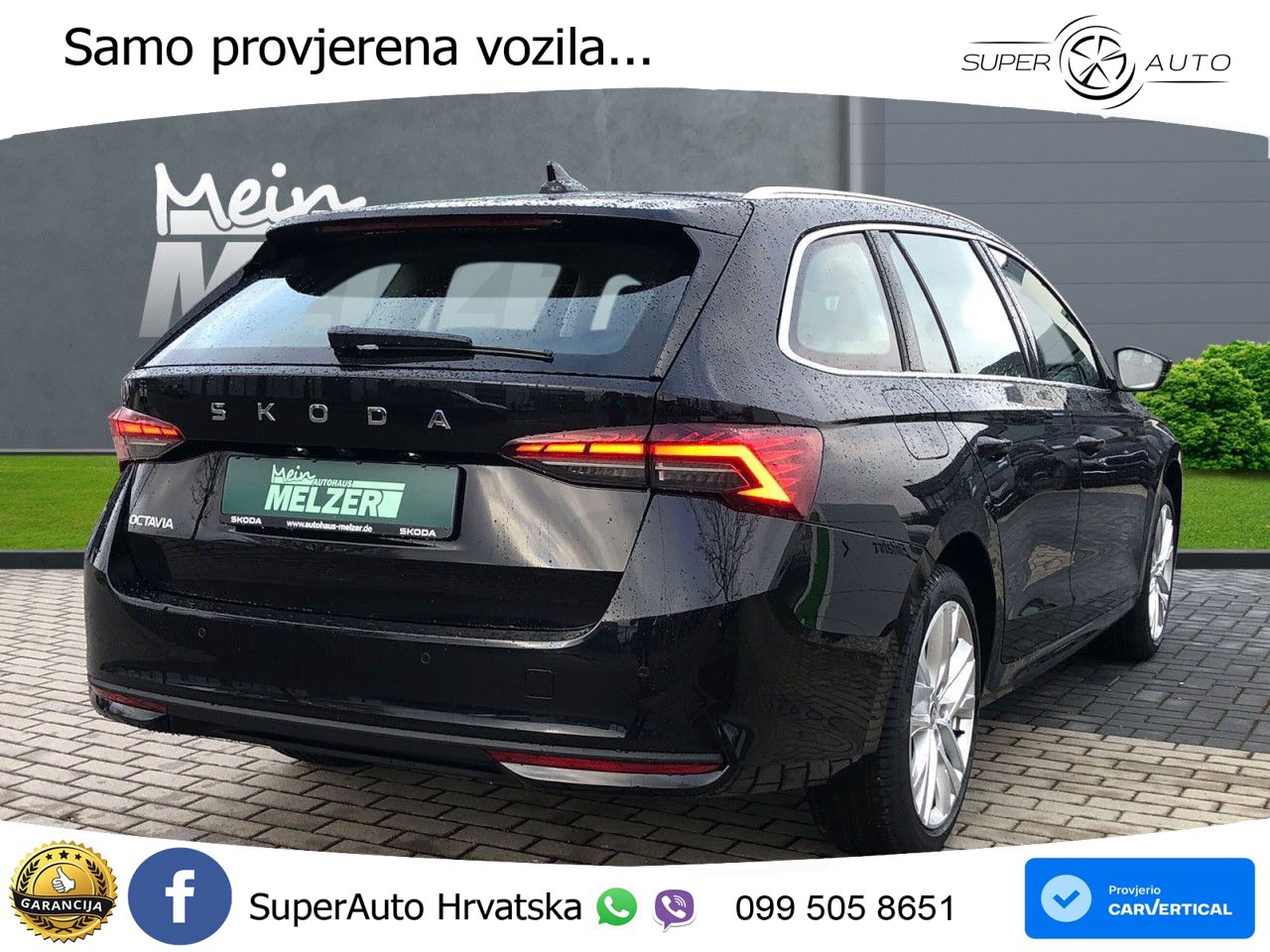 Škoda Octavia Combi 1.5 TSI (150 KS) Selection MATRIX+GR SJED+KAM
