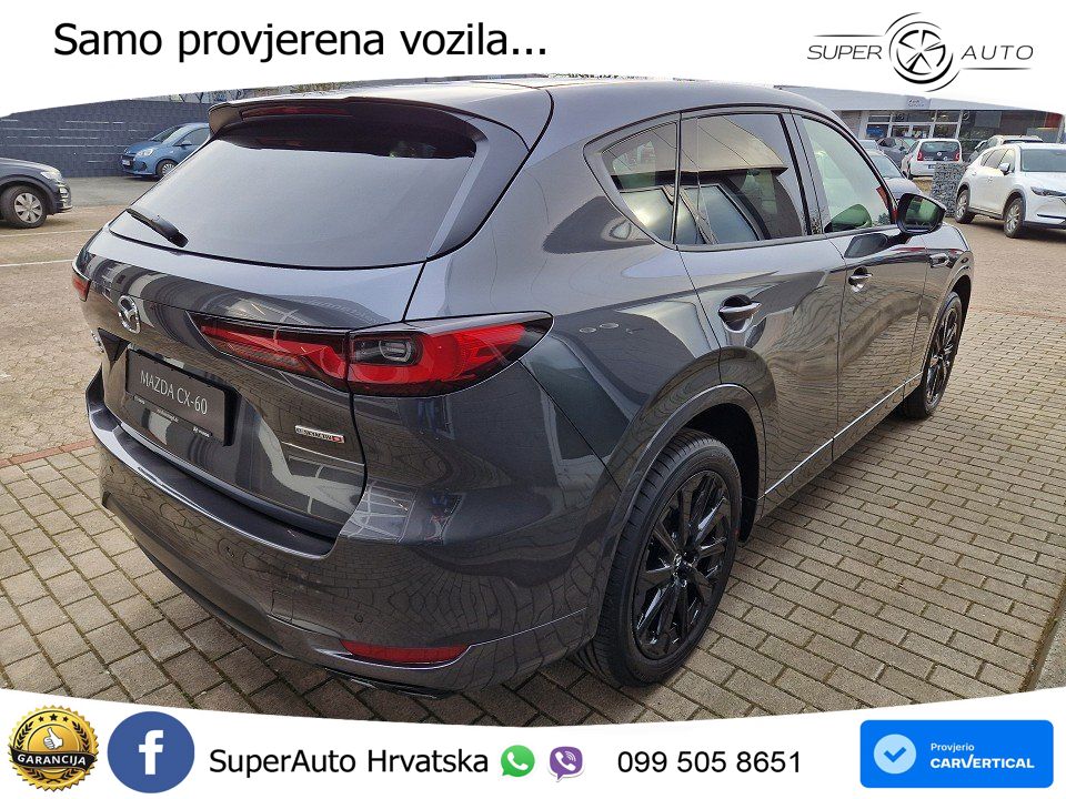 Mazda CX-60 3.3 e-Skyactiv D (254 KS) AWD Automatic MATRIX+GR SJED+KAM