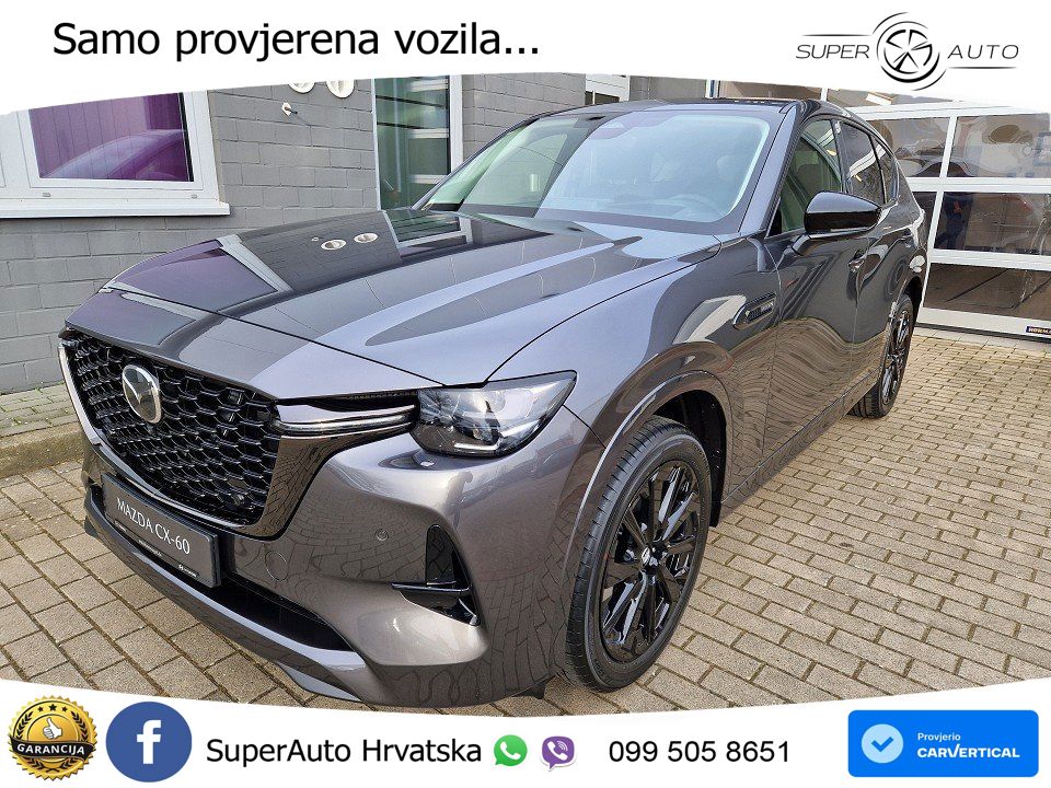 Mazda CX-60 3.3 e-Skyactiv D (254 KS) AWD Automatic MATRIX+GR SJED+KAM