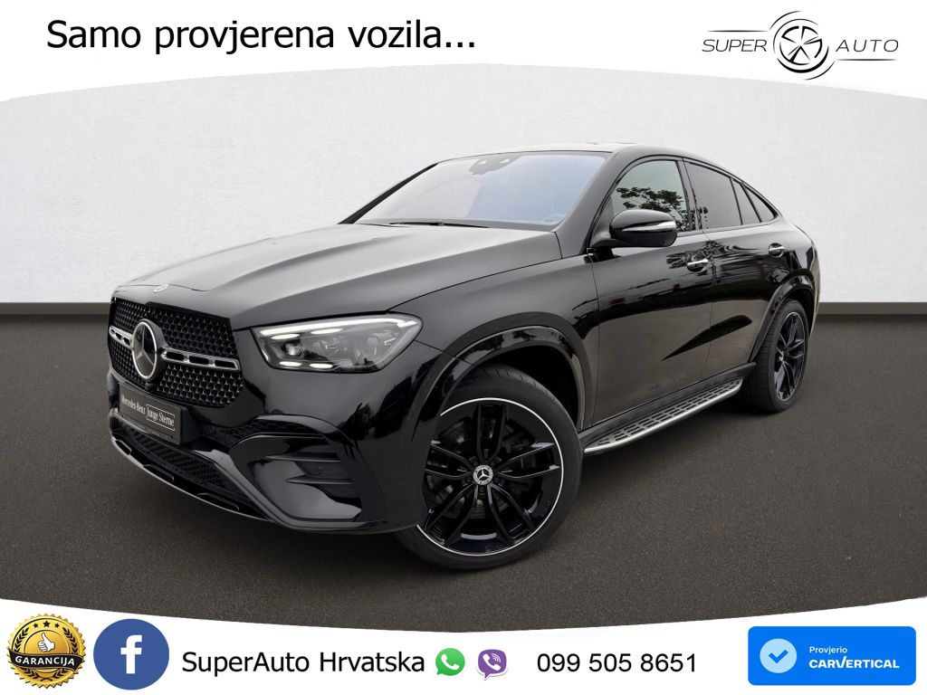 Mercedes GLE Coupe 450d (367 KS) EQ Boost 4MATIC 9G-TRONIC AMG ACC+HEAD+4xGR SJED+360+PANO