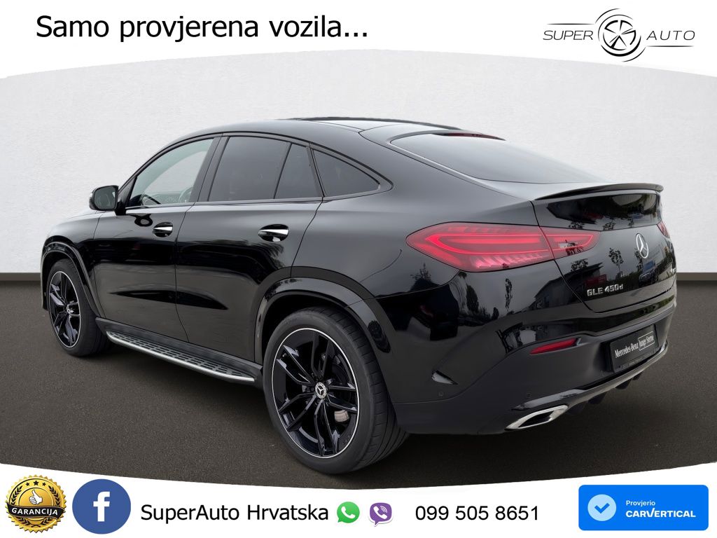 Mercedes GLE Coupe 450d (367 KS) EQ Boost 4MATIC 9G-TRONIC AMG ACC+HEAD+4xGR SJED+360+PANO