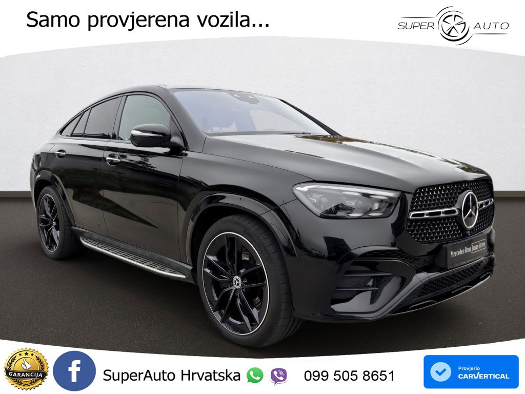 Mercedes GLE Coupe 450d (367 KS) EQ Boost 4MATIC 9G-TRONIC AMG ACC+HEAD+4xGR SJED+360+PANO