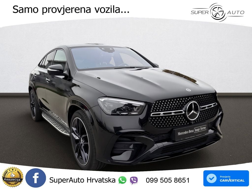 Mercedes GLE Coupe 450d (367 KS) EQ Boost 4MATIC 9G-TRONIC AMG ACC+HEAD+4xGR SJED+360+PANO